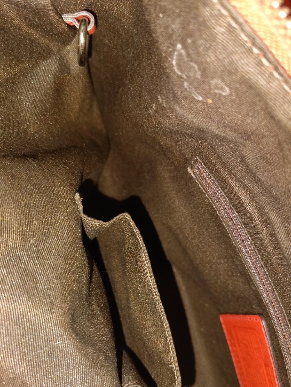 Coach Burnt Orange Leather Shoulder Hobo - Picture 6 of 9